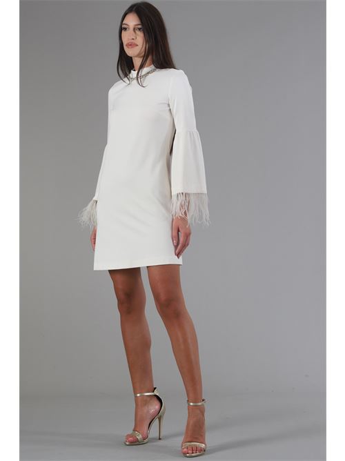Abito in viscosa 1 One | EE-0001AVORIO